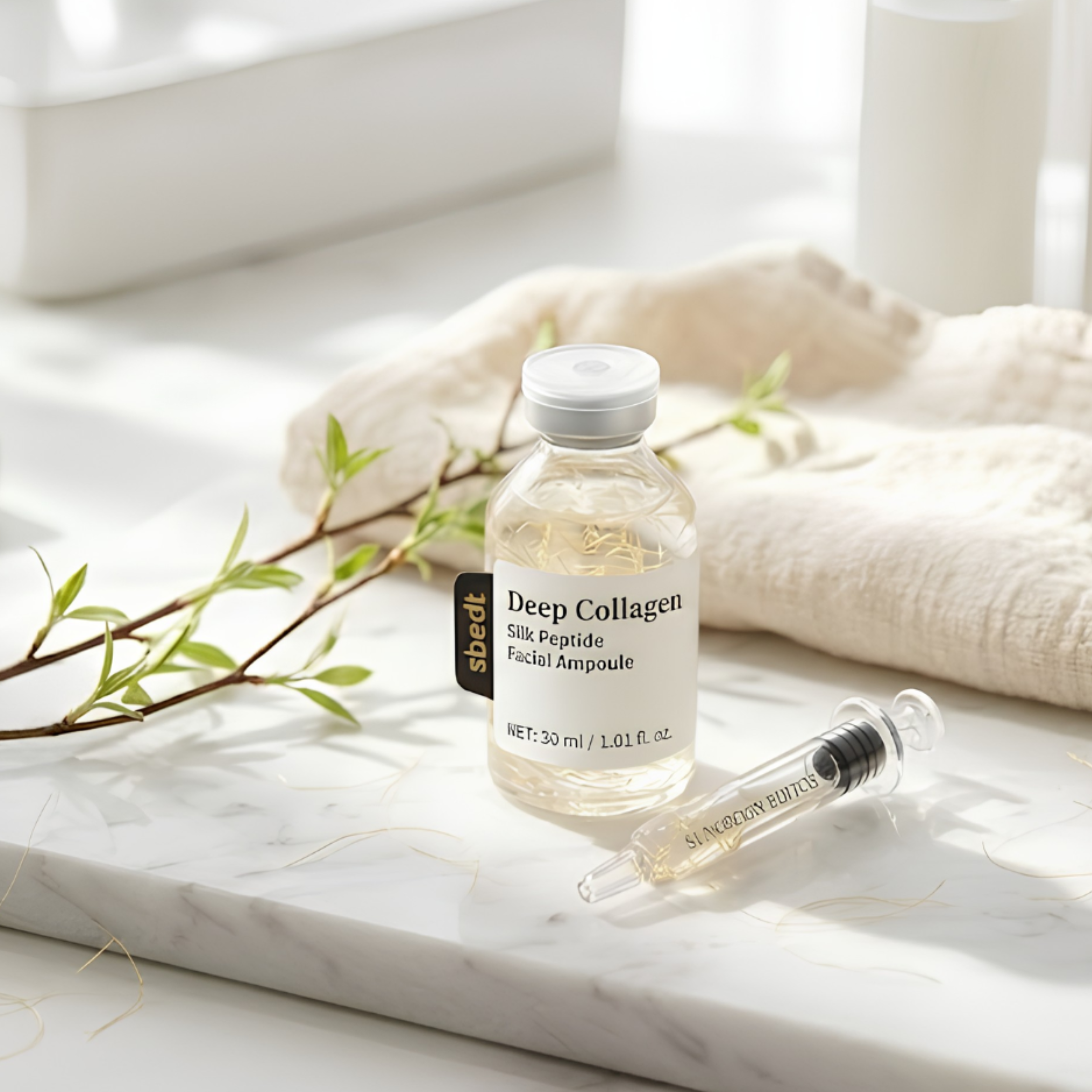 Deep Collagen - SILK PEPTIDE FACIAL AMPOULE