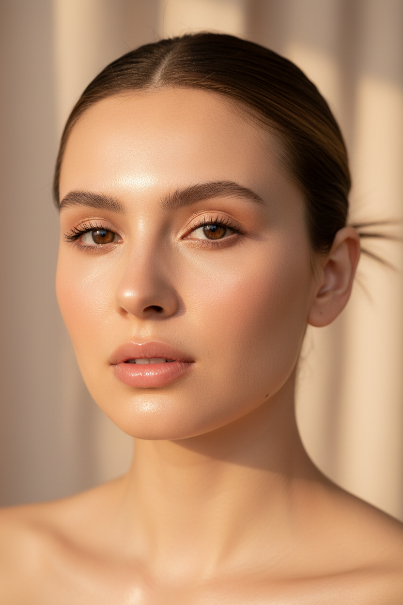Hydrated Radiant Skin Woman